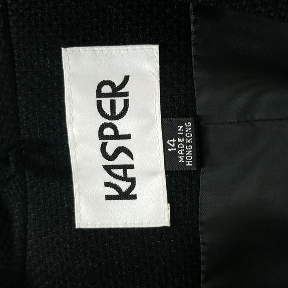 Kasper 2 pc pant suit black - Picture 5 of 12